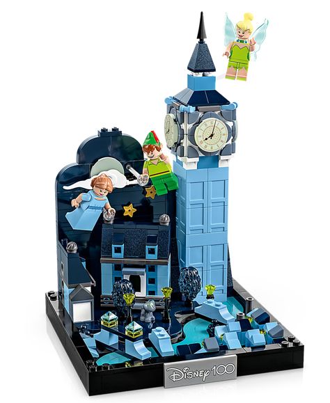 Tsum Tsum Display Ideas, Big Ben Model, Cute Legos, Disney Lego Sets, Lego Mickey Mouse, Lego Museum, Cool Lego Sets, Tinkerbell Toys, Adult Lego