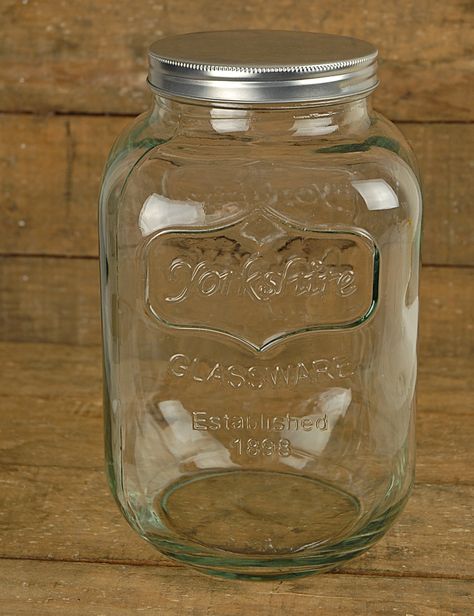 Large Mason Jar 1 Gallon Awesome website for pretty crafty things at great prices!! Terrarium Party, Crayon Storage, Big Jars, Bouquet Succulent, Chalk Paint Mason Jars, Old Jars, Gallon Jars, Large Mason Jars, Diy Hanging Shelves