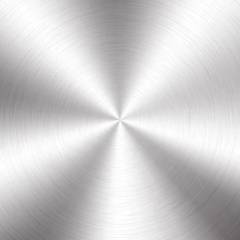 Silver metallic radial gradient with scr... | Premium Vector #Freepik #vector #circle #metal #silver #gradient Radial Gradient, Steel Texture, Silver Gradient, Futuristic Tech, Metal Pattern, Texture Metal, Metal Texture, Silver Circle, Brushed Metal