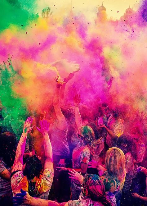 #color #fun #party Color Fun Run, Holi Background, Beauty Of Humanity, Colour Run, Moodboard Images, Holi Party, Ice Cream Packaging, Cream Packaging, Snapchat Streaks