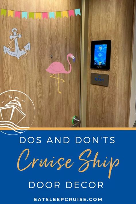 Door Decoration For Cruise Ship, Cruise Ship Birthday Door Decorations, Cruise Door Decorations Alaska, First Cruise Door Decorations, Door Decorations Cruise Ship, Family Cruise Door Decorations, Dollar Tree Cruise Door Decor, Royal Caribbean Door Decorations, Cruise Ship Cabin Door Decoration Ideas