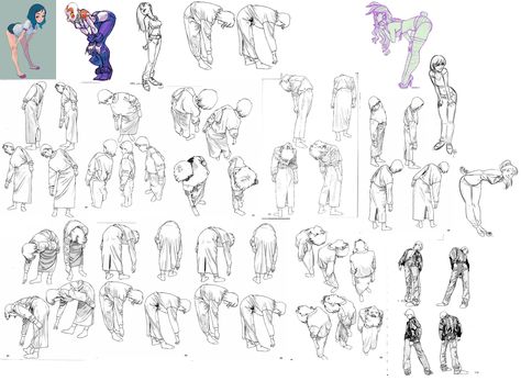 [ #poses #anatomy #bending ] Bending Pose Reference, Bending Down Pose Reference, Bending Forward Pose Reference, Bending Over Pose, Poses Anatomy, Human Body Drawing, Drawing Legs, Drawing Room Interior Design, Tree Drawings Pencil