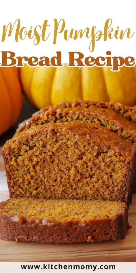 Baking doesn’t have to be complicated. This moist pumpkin bread recipe is proof! With its simple instructions, you'll have warm, fresh bread in no time. It's loaded with pumpkin spices, making every slice a cozy treat. Ideal for breakfast, dessert, or a snack, it's a versatile recipe you’ll want to make again and again. Check out the link for everything you need to bake this tasty bread, and transform your home into a bakery today! Moist Pumpkin Bread Recipe, Homemade Pumpkin Bread, Pumpkin Spices, Pumpkin Bread Easy, Frozen Pumpkin, Moist Pumpkin Bread, Pumpkin Loaf, Leftover Pumpkin, No Rise Bread