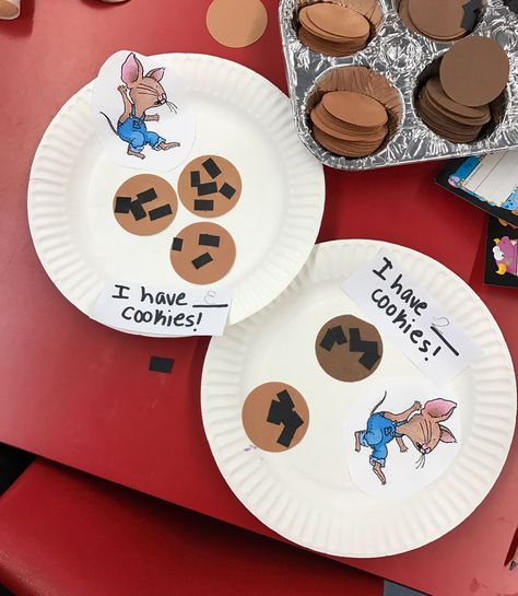 If you give a mouse a cookie craft. Materials needed: mouse cut out, brown paper, black paper, printer, computer, paper plate, glue #prek #craft #ifyougiveamouseacookie If You Give A Mouse A Brownie Craft, Crafts For If You Give A Mouse A Cookie, If You Give A Mouse A Cookie Art Project, Brown Activities For Preschool, If You Give A Mouse A Cookie Craft Preschool, If U Give A Mouse A Cookie Activities, Chocolate Chip Cookie Craft, Mouse A Cookie Craft, If You Give A Mouse A Cookie Art