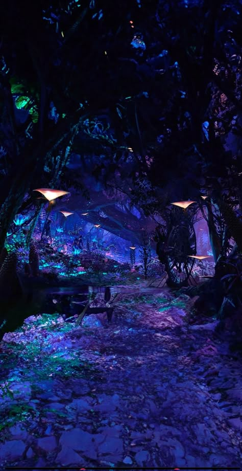 Avatar Wallpaper, Avatar Aesthetic, Avatar 2009, Avatar James Cameron, Avatar Films, Lights At Night, Avatar Picture, Images Disney, Avatar Fan Art