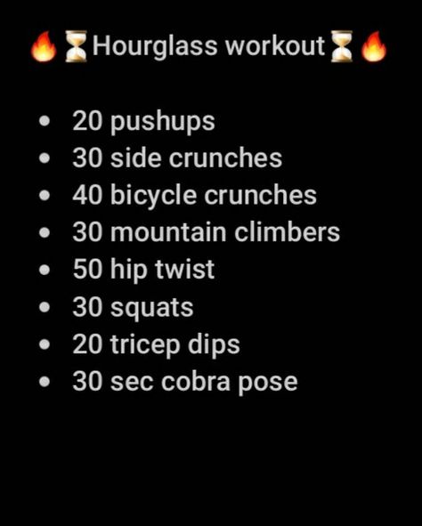 7 Day Hourglass Workout, Hour Glass Body Workout At Home, Hourglass Workouts At Home Notes, Hourglass Figure Workout Schedule, Hour Glass Workout At Home, 30 Day Hourglass Figure Workout, Hour Glass Figure Workout At Home, Hourglass Workouts At Home, Hourglass Body Workout At Home