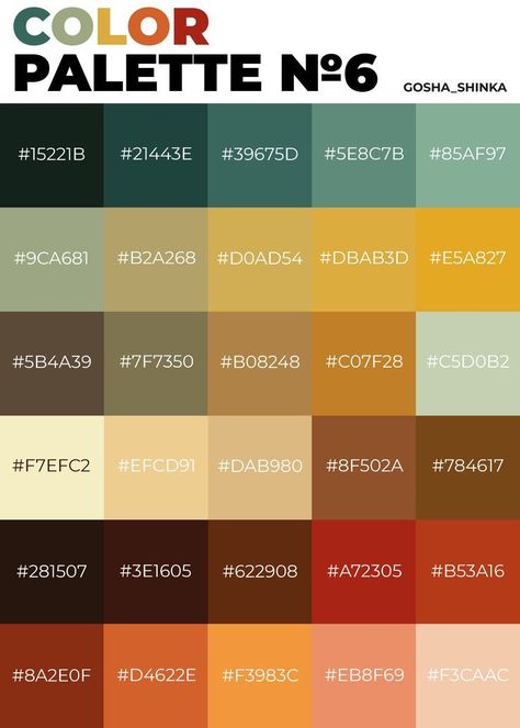 Colour Palette Procreate, Procreate Color Palettes, Earth Colour Palette, Vintage Colour Palette, Procreate Color Palette, Hex Color, Desain Pantry, Color Design Inspiration, Hex Color Palette