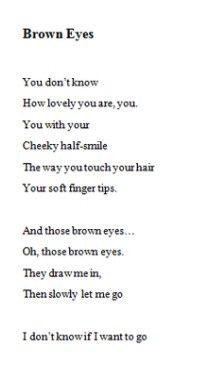 Brown Eyes Myths About Brown Eyes, His Eyes Poetry, Brown Eyes Quotes Aesthetic, Brown Eyes Poetry, Poetry About Eyes, Brown Eyes Tumblr, Brown Eye Quotes, Poetry On Eyes, Eyes Poetry