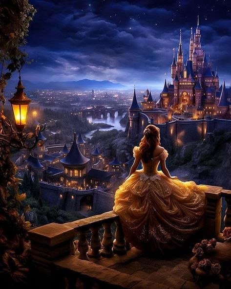 Beauty And The Beast Wallpaper, My Lovely Friend, Beauty And The Beast Movie, Disney Character Art, Photoshop Creative, Digital Character, Fantasy Settings, Disney Princess Artwork, Beast Wallpaper