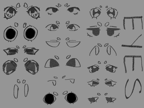 X Drawing, Drawing Face Expressions, Eye Drawing Tutorials, Creative Drawing Prompts, Art Tools Drawing, Sketches Tutorial, Drawing Expressions, Concept Art Drawing, Book Art Drawings