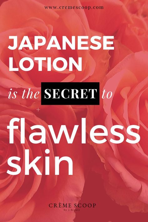 Japanese lotions are really magical and the SECRET why Japanese women have smooth and glowing skin. Find out why it is an absolute MUST step in your anti-aging skincare. #j-beauty #jbeauty Skincare Step By Step, Best Japanese Skincare Products, Japanese Skincare Routine, Japanese Skincare Products, Best Japanese Skincare, Glass Skin Routine, Japanese Beauty Secrets, Skincare Step, Skin Improvement