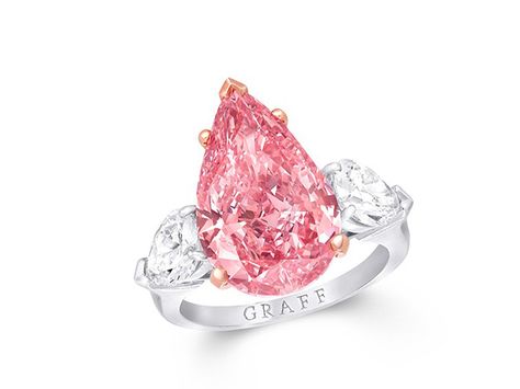 Graff Pink Diamond Ring, Graff Engagement Ring, Pink Diamond Wedding Rings, Pink Diamond Rings, Graff Jewelry, Stunning Rings, Radiant Rings, Pink Diamond Jewelry, Graff Diamonds