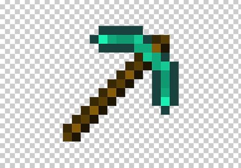 Minecraft Diamond Pickaxe, Minecraft Pickaxe, Diamond Pickaxe, Minecraft Tattoo, Minecraft Png, Minecraft App, Emo Icons, Minecraft Story Mode, Minecraft Pictures