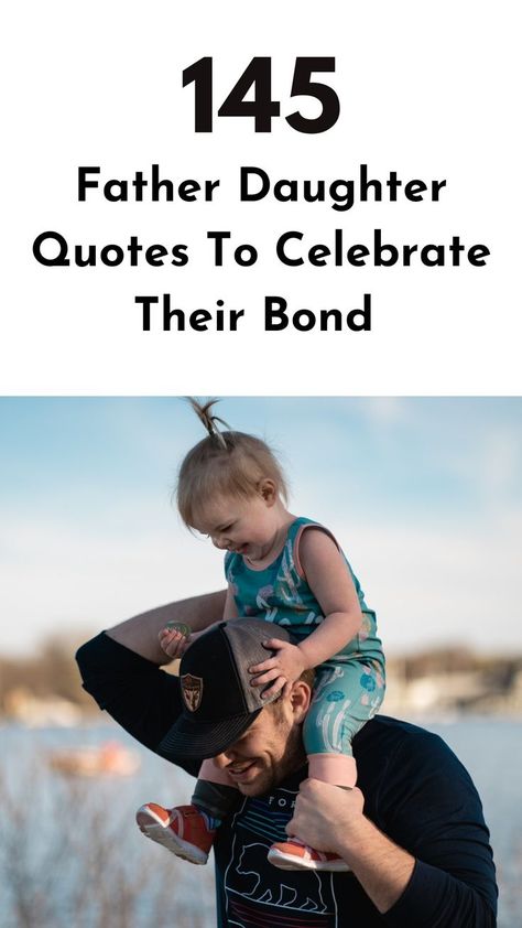 Cherish the special connection between fathers and daughters with these heartwarming father-daughter quotes and express gratitude for the irreplaceable bond. #fatherdaughterquotes #daddyanddaughterlove #familybond Father Daughter Birthday Quotes, Poems About Dads And Daughters, Fathers And Daughters Quotes, Letters To Daddy From Daughter, Dads Love For Daughter, Daughter To Dad Quotes, Best Father Quotes From Daughter, Dad Quotes From Daughter Funny, Daddy And Daughter Quotes