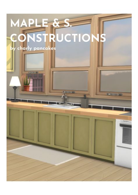 Sims 4 Windows, Sims 4 City Living, Sims 4 Build Cc, Sims 4 Kitchen, Build Buy Cc, Sims Furniture, Cc Packs, Furniture Cc, Sims 4 Mm Cc