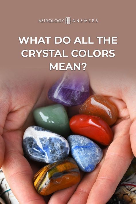 Crystals are magical, and their color can tell us a lot about what it does and what it is for. Read this article to learn all about #crystal #colors and what they mean! Crystals And Their Meanings, Relationship Compatibility, Crystal Colors, Signs Of The Zodiac, Color Meanings, Color Stones, Chakra Balancing, Crystal Meanings, Kitchen Witch