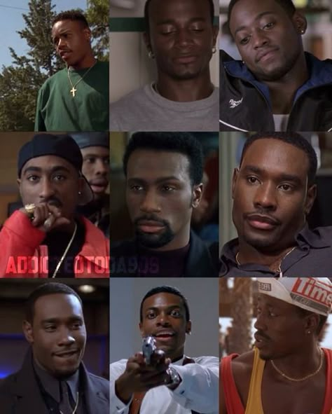 Omar Epps 90s, 90s Fine Men, Chris Tucker 90s, 90s Black Men Aesthetic, Omar Gooding, Black Handsome Men, Yes Maam, 90s Black Men, Omar Epps