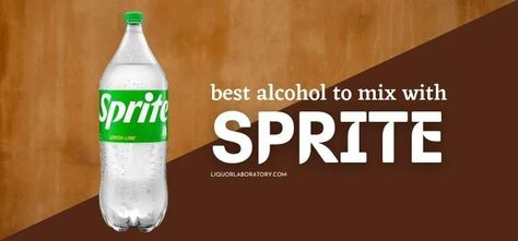 15 Best Alcohol Options to Mix With Sprite (2023 Edition) Sprite Cocktail, Red Wine Spritzer, Vodka Sprite, Cherry Whiskey, Shirley Temple Drink, Alcohol Mixers, Patron Silver Tequila, Sprite Zero, White Wine Spritzer