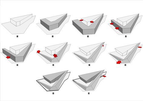 Persian Factory Second Prize Winning Proposal,diagram 01 Triangle Architecture, Concept Analysis, Triangular Architecture, Angular Architecture, Culture Center, Architecture Design Process, Concept Models Architecture, Architecture Concept Diagram, Prize Winning