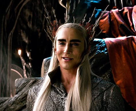 Lotr Elf, Hobbit Movie, King Thranduil, Spotify Playlist Cover, Cody Fern, Elven King, Wood Elf, Writing Blog, Lee Pace