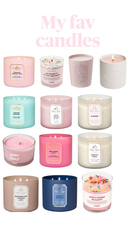 My fav candles 😛💓 and YES IK THEYRE MOSTLY BATH AND BODY WORKS CANDLES BUT I LOVE BATH AND BODY WORK CANDLES OKAY?! Bath And Body Works Best Candles, Bath And Body Works Wishlist, Candles Smell Good, Room Candles Aesthetic, Candles From Bath And Body Works, Bath And Body Works Candles Collection, Candles Business Ideas, Candler Candles, Bath And Body Works Candles Aesthetic