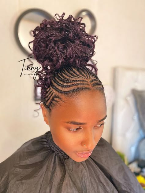 Rate This simple fulani braids ideas From ⭐1~10. SAVE & FOLLOW i will update everyweek. Ghanaian Cornrows Hairstyles, Straight Up With Curls, Natural Plait Hairstyles For Black Women, Straight Up Braids African Hairstyles, Hair Lines Women, Braided Lines Hairstyles African, Lines Braids Hairstyles, Straight Up Styles Braids, Straight Up Hairstyles Braids