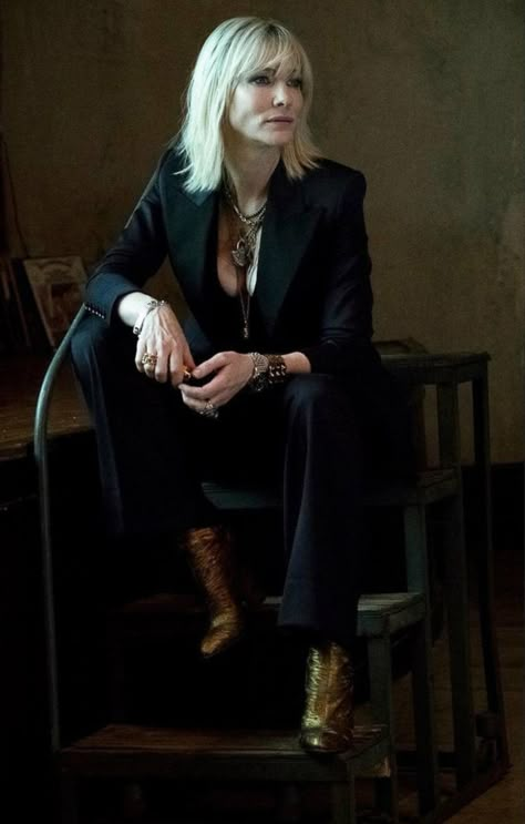 Lou Miller, Oceans Eight, Better Than Everyone, Catherine Élise Blanchett, Oceans 8, Woman In Suit, Looks Street Style, Cate Blanchett, Holy Trinity