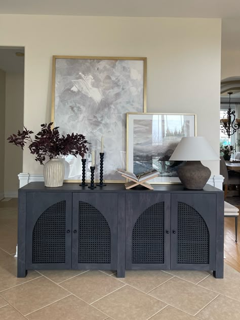 Islay Sideboard curated on LTK How To Decorate A Sideboard, Sideboard Styling, Credenza Decor, Sideboard Styles, Sideboard Decor, Lauren Ashley, Buffet Decor, Console Table Decorating, Entryway Table Decor