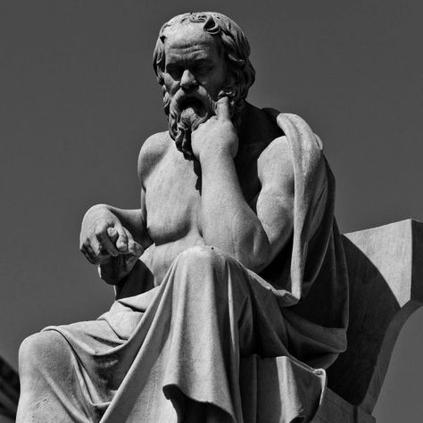 Greek Philosophers Aesthetic, Socrates Aesthetic, Socrates Statue, Graphite Pencil Art, Greek Mythology Statue, Left Arm Tattoos, Funny Lock Screen Wallpaper, Greek Antiquity, Divine Feminine Art