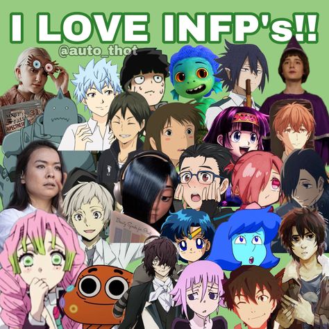 Personality Types As Characters, Types Of Infps, Mbti Personality Infp, Infp Personality Characters, Infp People, Infp Characters Anime, Personality Types Characters, Infp Personality Aesthetic, Infp 16 Personalities