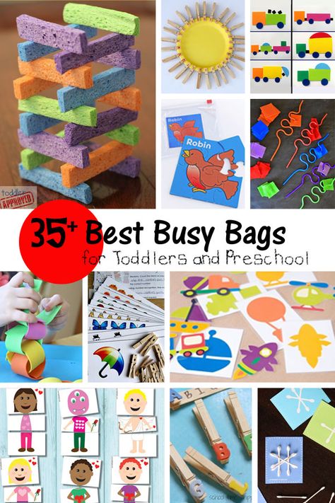 Busy Bags For Preschoolers, Busy Bags For Toddlers, Quiet Boxes, Fidget Ideas, Busy Bag Ideas, Toddler Busy Bags, Activity Bags, Education Preschool, Quiet Time Activities