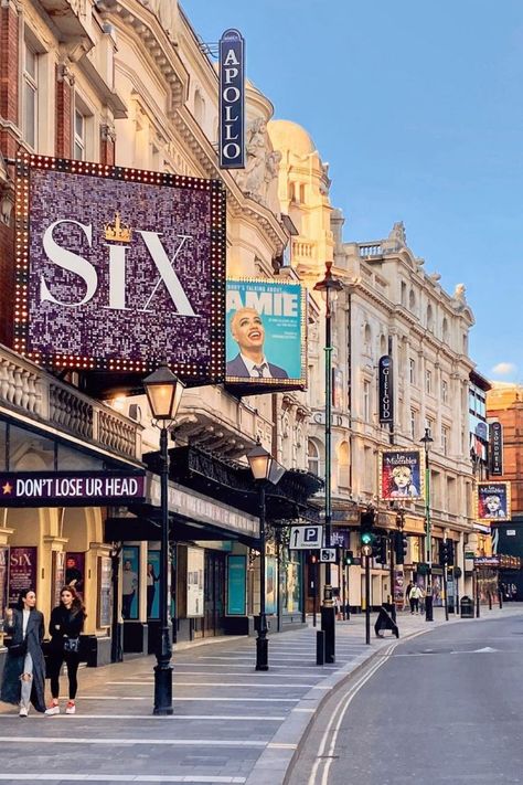 London Guide Shaftesbury Avenue London, London Theater Aesthetic, London West End Aesthetic, West End London Theatres, West End Musicals, West London Aesthetic, West End Aesthetic, London England Aesthetic, London Life Aesthetic