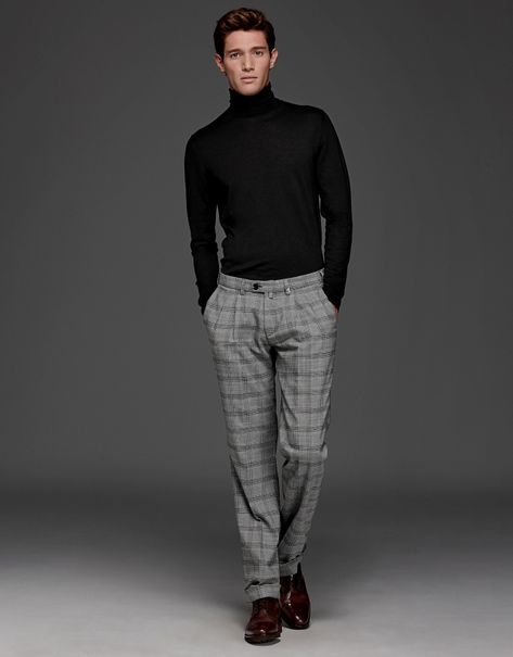 Glen Plaid Pants Outfit, Mens Plaid Pants Outfit Formal, Men’s Plaid Dress Pants Outfits, Plaid Trousers Outfit Men, Grey Check Trousers Outfit, Gray Pants Outfit Men, Plaid Pants Outfit Men, Grey Plaid Pants Outfit, Plaid Pants Men Outfit