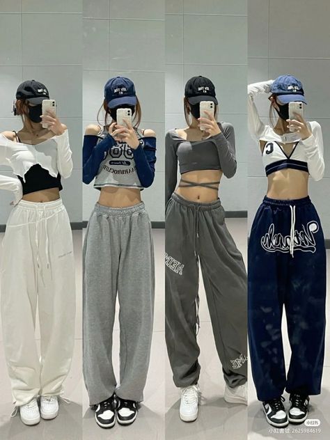 Kpop Dance Practice Outfits, Kpop Dance Outfits, Dance Style Outfits, Streetwear Lifestyle, Dance Outfits Practice, Dancers Outfit, Design Makeup, Practice Outfits, Korean Casual Outfits