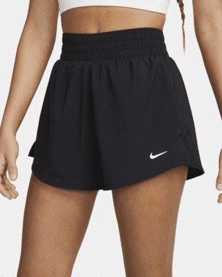 These shorts are the ones that are down for everything you do—from long walks to HIIT to running errands. Their silky-smooth, ultrasoft woven fabric is balanced with sweat-wicking tech so you have ultimate comfort while feeling dry as you work out. The snug inner layer helps prevent chaffing so you can push yourself with uncompromising coverage. Shown: Black Style: DX6016-010 Cheap Nike Shorts, Nike Shorts Outfits Women, Nike Shorts Outfits, Black Workout Shorts, 2025 Wishlist, Nike Sweat Shorts, Running Outfits, Nike Shorts Women, Black Nike Shorts