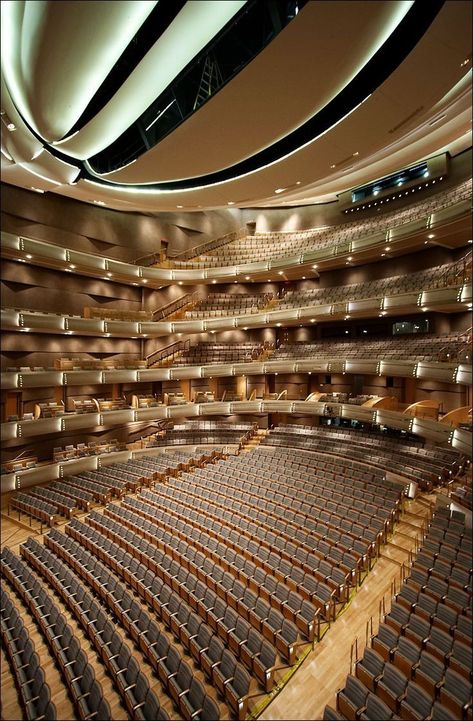 Auditorium Architecture, Michael Jr, Modern Theatre, Auditorium Design, Concert Venues, Theater Architecture, School Building Design, Concert Stage Design, Aircraft Interiors