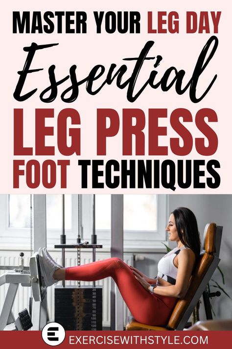 Tired of guessing your leg press foot placement? Confused about muscle targeting and benefits? Dive into our Ultimate Guide to Leg Press Foot Placement for clarity. We break down variations, so you can press with confidence. No more second-guessing, just informed gains! 🏋️‍♂️ #LegPress #FootPlacement #WorkoutWisdom Leg Press Inner Thigh, Seated Leg Press For Glutes, Leg Press Variations, Leg Press Benefits, Leg Press Foot Placement, Leg Press Exercises, Leg Press Workout, Seated Leg Press, Gut Health Tips