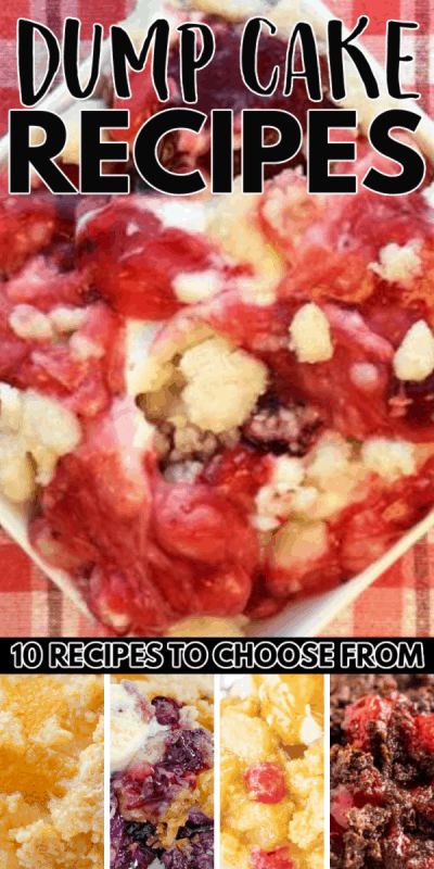 Easy Dump Cakes, Easy Dump Cake Recipes, Dump Desserts, Blueberry Dump Cake, Blueberry Dump Cake Recipes, Strawberry Dump Cake, Cherry Dump Cake Recipe, Chocolate Dump Cake, Easy Dump Cake Recipe