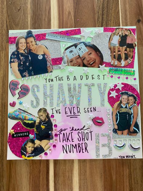 21st Birthday Shot book page! 21st Bday Scrapbook Page, Shoot Book Page Ideas, 21st Birthday Book Ideas, Shot Pages 21st Birthday Template, 21 Scrapbook Shot Book, Shot Day Pages, 21 Birthday Scrapbook Ideas, Shot Pages 21st Birthday, 21st Birthday Scrapbook Pages