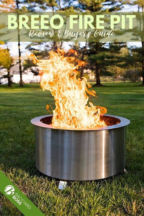 A fire pit is just what every yard needs on a cool day. But which fire pit is best for you? As you look for fire pits, you might come across the BREEO. Is the BREEO fire pit any good? We've worked hard to answer that question. Here's everything you should know about the available models, competing products from other brands, and whether or not the brand stands up to the hype. #breeofirepit #breeoreviews Portable Fire Pit Ideas, Wood Gas Stove, Us Stove Company, Backyard Fire Pits, Bonfire Pits, Portable Fire Pit, Stainless Steel Fire Pit, Diy Gazebo, Gadgets For Women