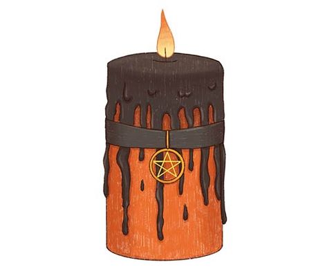 Orange Candles: Their Magickal Uses & Spiritual Properties – Spells8 Orange Candle, Candle Magic, Ancient Times, Book Decor, Spirituality, Orange, Candles