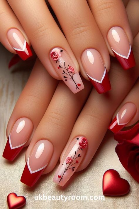 Nails With Flowers, Rings Brand, Unghie Sfumate, Latest Nail Designs, Nails Yellow, Heart Nail Art, Minx Nails, Nail Swag, Manicure Y Pedicure