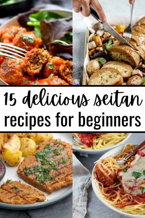 Easy Seitan Recipe, Make Seitan, How To Make Seitan, Seitan Recipe, Homemade Seitan, Vegetarian Freezer Meals, Meatless Meals Healthy, Vegan Meat Recipe, Vegan Seitan