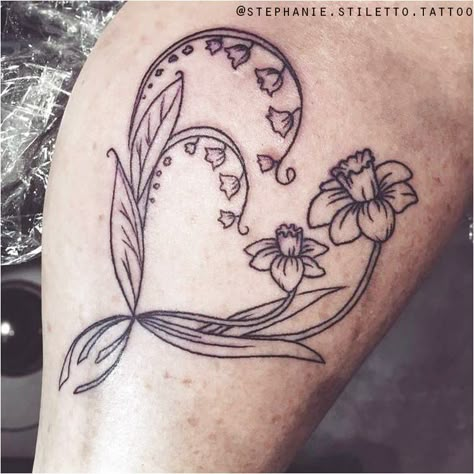 250+ Lily Tattoo Designs With Meanings (2020) Flower ideas & Symbols Flower Tattoo Daffodil, Dotwork Flower Tattoo, Tattoo Daffodil, Lilly Tattoo Design, Stargazer Lily Tattoo, Lily Tattoo Meaning, Tiger Lily Tattoos, Lillies Tattoo, Lily Tattoo Design