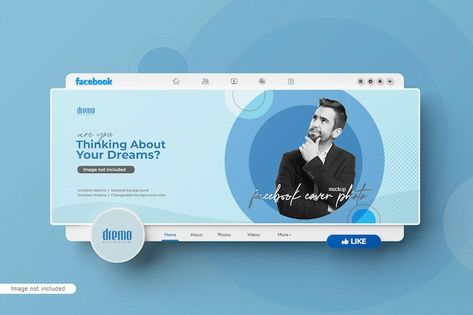 Facebook Mockup, Behance Presentation, Cover Photo Design, Roofing Business, Photo Mockup, Fb Banner, Cover Facebook, Facebook Cover Images, Facebook Cover Design