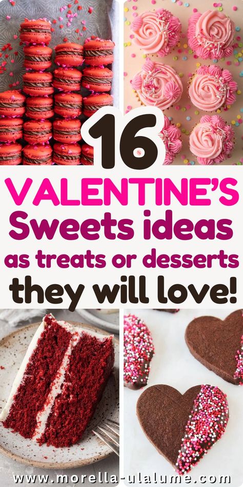 Indulge in love this Valentine’s Day with these delicious sweet treat ideas! 🍫💕 From easy homemade desserts to creative treat boards and gift boxes, these Valentine sweets are perfect for kids, him, or anyone you love. Discover simple recipes and fun ideas to make this holiday extra sweet. Click now for Valentine’s treats inspiration! Valentine Sweets Box Ideas, Valentine Candies Ideas, Valentine Themed Desserts, Mini Valentines Desserts, Small Valentines Desserts, Valentines Treat Boxes Sweets Diy, Valentines Food Gift Ideas, Valentine's Baking Ideas, Valentine Chocolate Box Gift Ideas