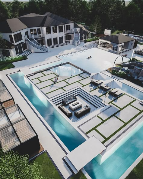 I M A G I N E on Instagram: “TEXAS, yo 🍿  I M A G I N E” Mega Mansion House Plans, Dream Backyard Luxury, Mansion Backyard, Big Modern House, Luxury House Floor Plans, Luxury Sofa Living Room, Instagram Thoughts, Luxury Houses Mansions, Mansion Floor Plan