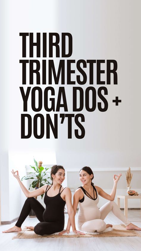 Yoga For 3rd Trimester, 3rd Trimester Yoga Stretches, Third Trimester Yoga Poses, Yoga For Pregnant Women Third Trimester, Prenatal Yoga 3rd Trimester, Prenatal Yoga Third Trimester, Pregnancy Yoga Third Trimester, Second Trimester Yoga, 3rd Trimester Yoga