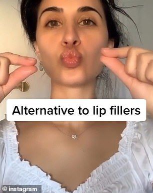 Bigger Lips Naturally, Massage Steps, Diy Lip Plumper, Facial Massage Steps, Fuller Lips Naturally, Natural Lip Plumper, Plump Lips Naturally, Facial Massage Techniques, Lip Plumpers