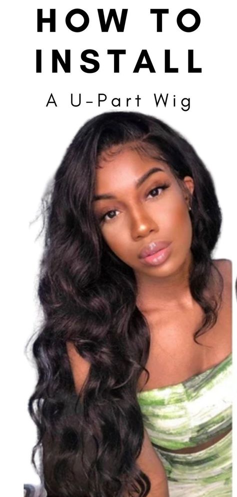 Having issues with your U-Part wig? Check out this detailed blog with a how to! Link on the photo Natural Looking Wigs, U Part Wig, U Part, Natural Wigs, You Have No Idea, Wig Styles, Afro Hairstyles, Lace Frontal, Lace Wigs